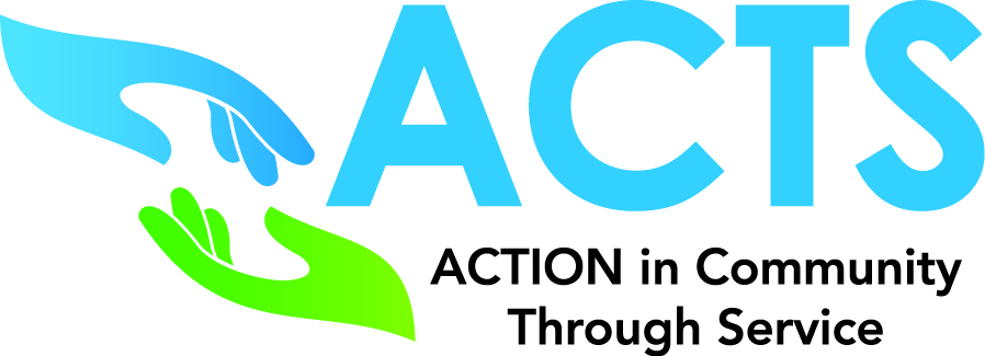 Action in Community through Service - logo image