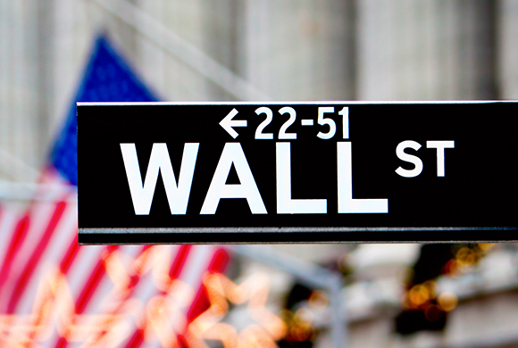 Image of wall street sign - banner image