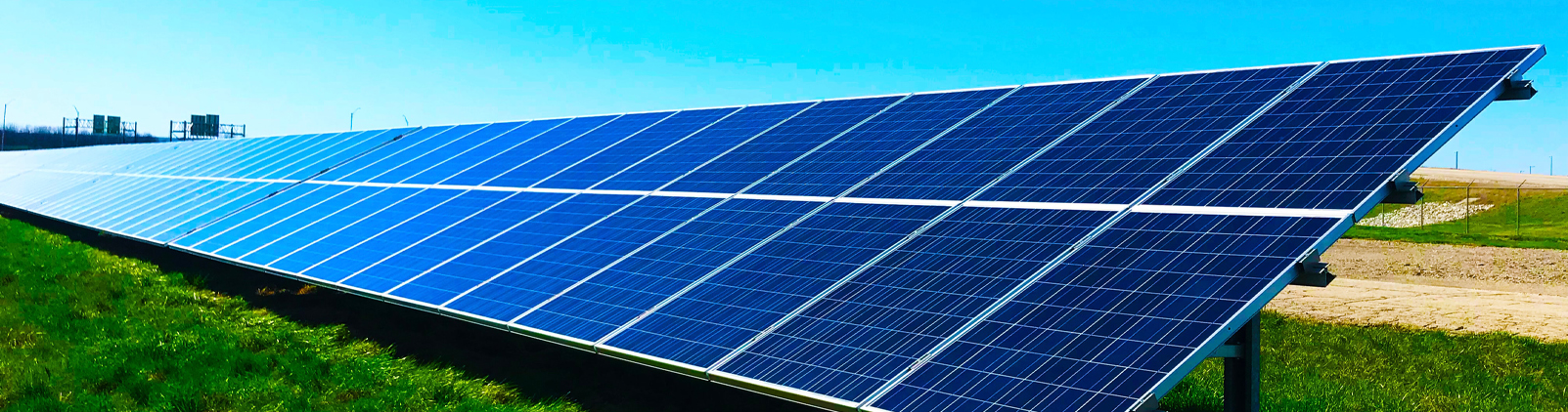 Image of solar panels - banner image