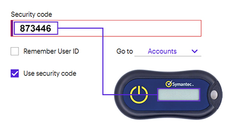 how to use the hardware token