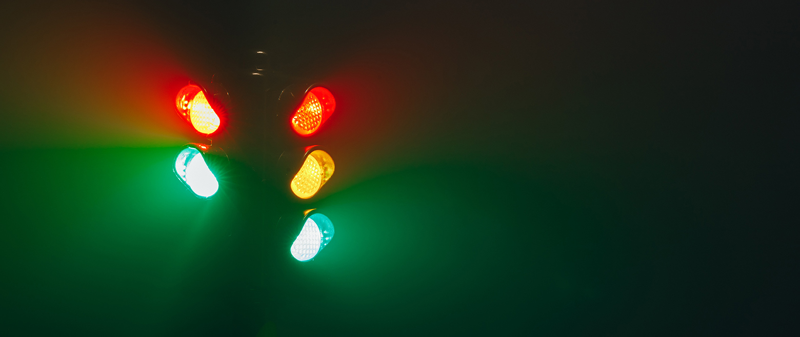 Image of a traffic light