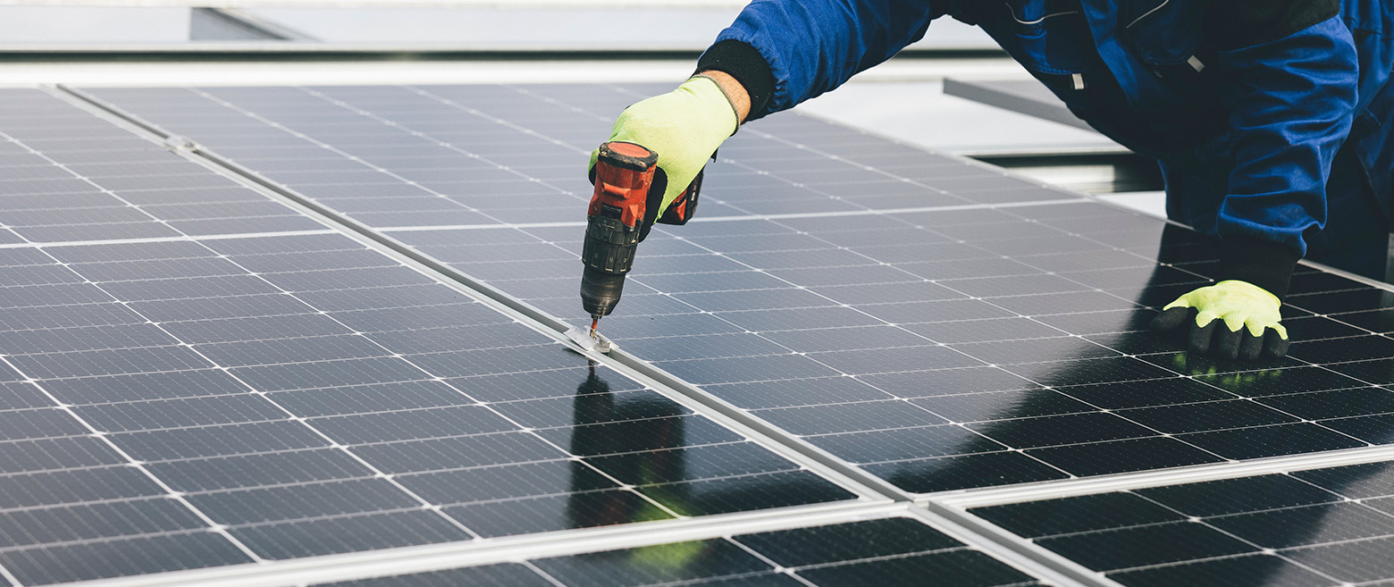 Image of a solar panel