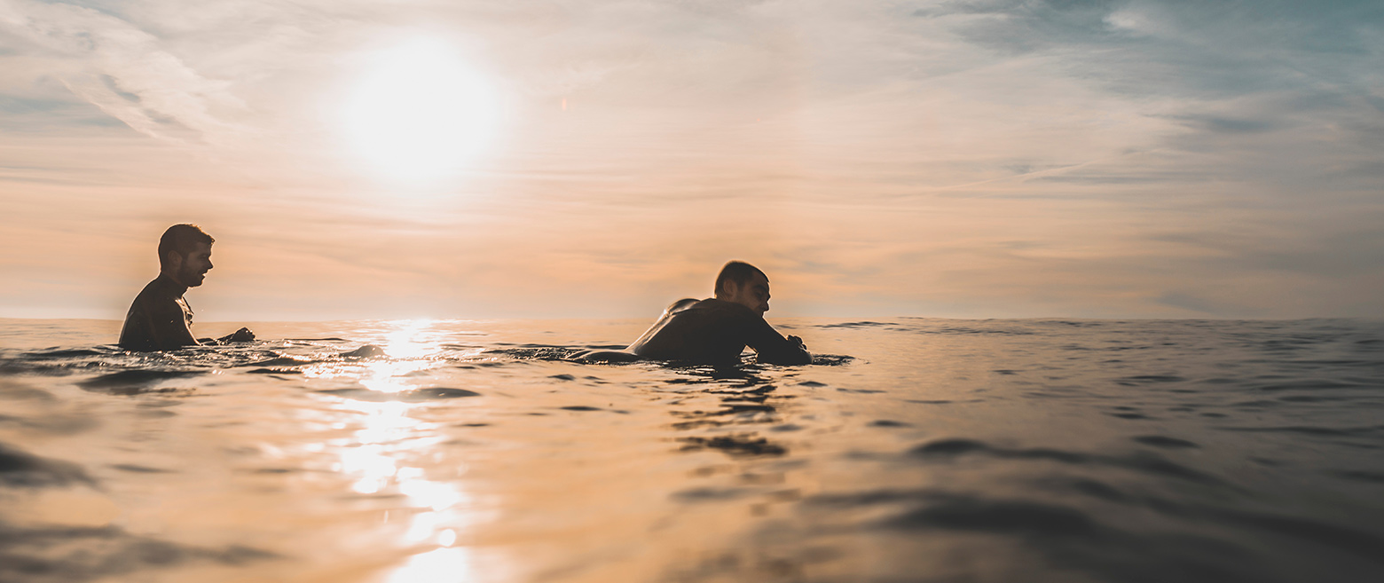 Image of surfers. 