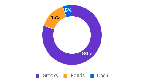 representative image of a aggressive allocation