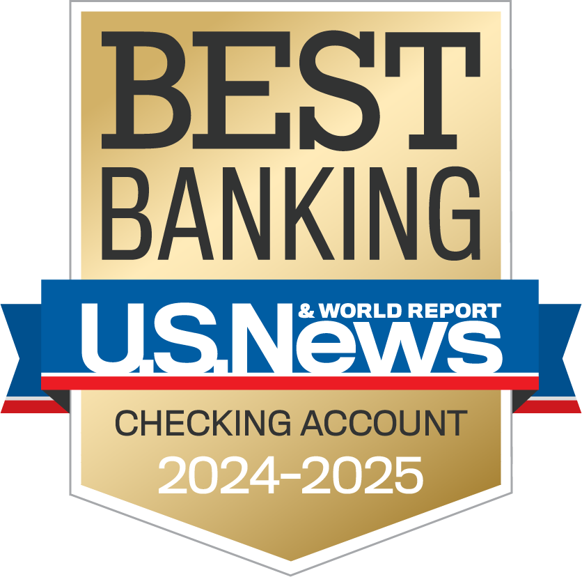 Best Checking Account 2025 for the Max-Rate high yield checking account rated by U.S. News & World Report