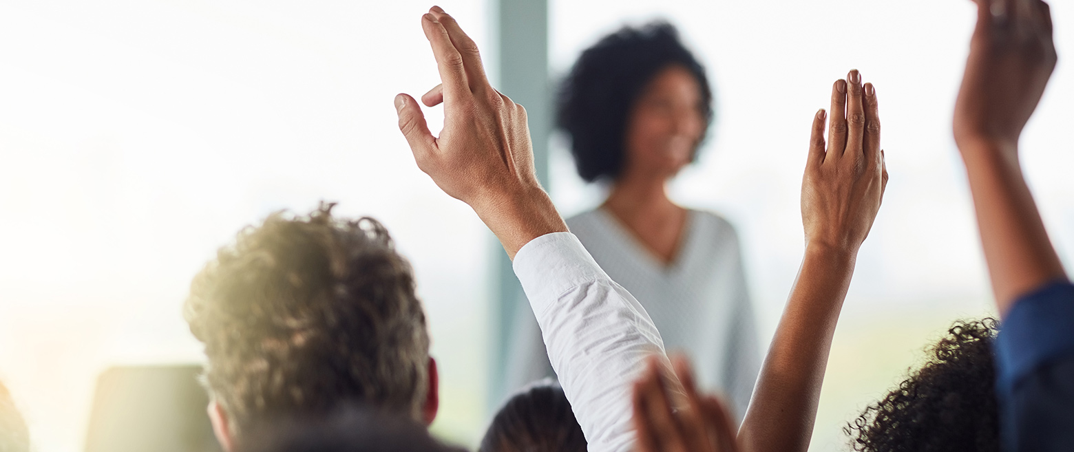 2 people running up the stairs