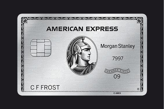 The Platinum Card® from American Express Exclusively for Morgan Stanley