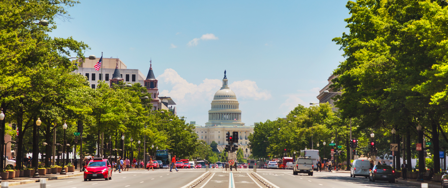 Street view of US Capitol