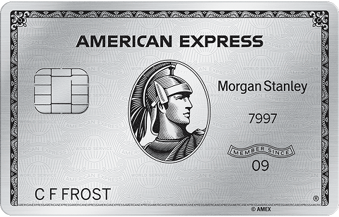 The Platinum Card® from American Express Exclusively for Morgan Stanley