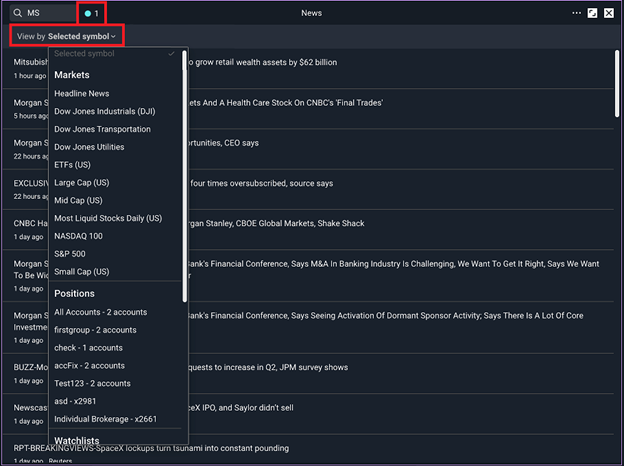 Screengrab of news enhancement