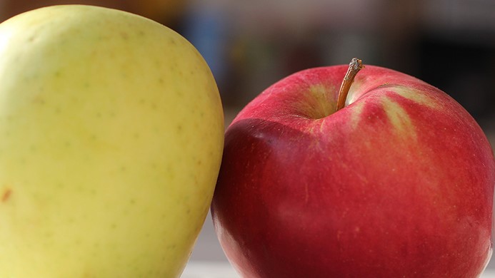 Two apples